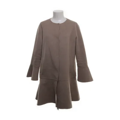 Kappa (Brun) från Zara Basic Outerwear Polyester, Ull