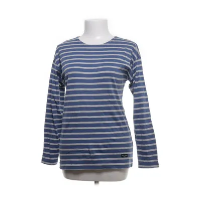 Long sleeve T-shirt (Blue, White) from Wins Nautic Cotton
