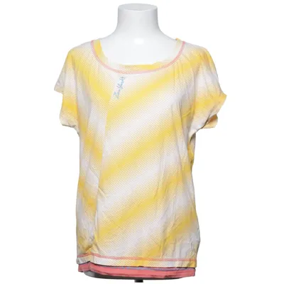 T-shirt (Jaune, Blanc) de Zoo York Coton, Polyester