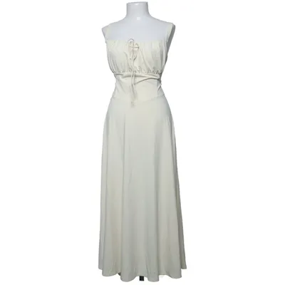Robe longue (Blanc) de Halara Élasthane, Polyamide, Polyester