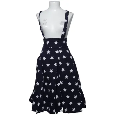 Jurk (Blauw, Wit) van Collectif London Katoen, Elastaan