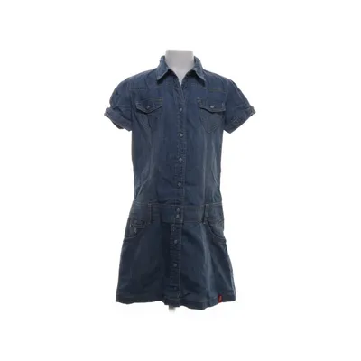 Denim dress (Blue) from EDC by ESPRIT Cotton