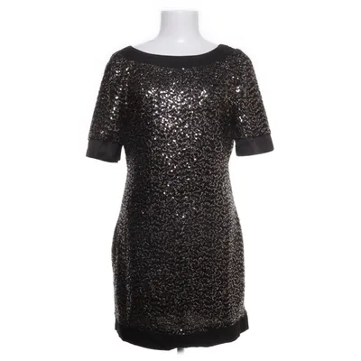 Klänning (Svart, Guldfärgad) från Shein Polyester