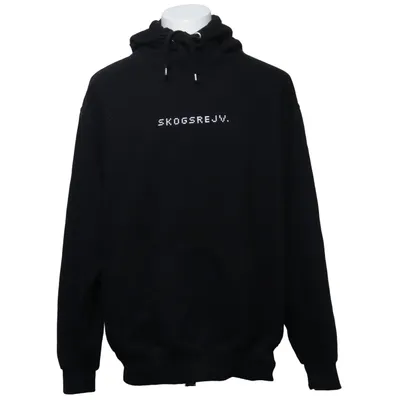 Sweat à capuche (Noir) de Skogstad Coton, Polyester recyclé