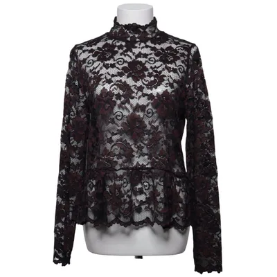 Blouse (Black, Red, White) from Ganni