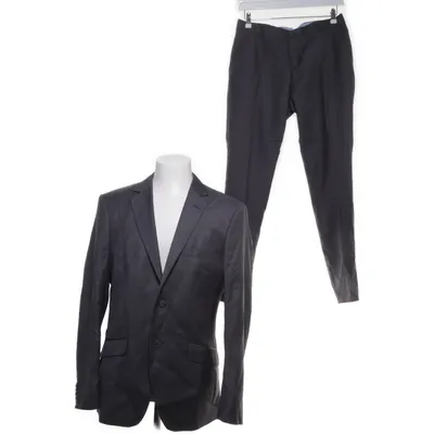 Jakkesæt (Grå) fra Bertoni Nylon, Polyester, Uld