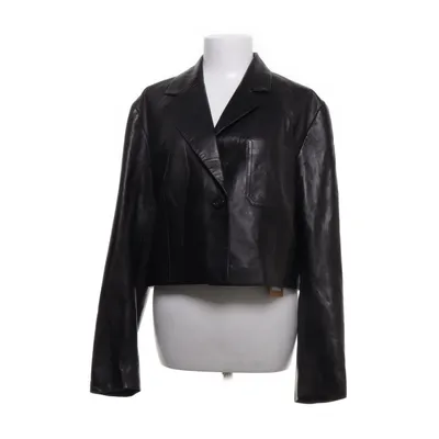 Leren blazer (Zwart) van Arket Leer, Viscose