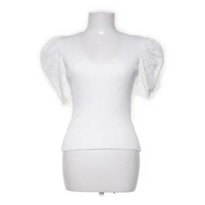 Top (Wit) van Maje Katoen, Elastaan, Polyamide, Polyester, Viscose