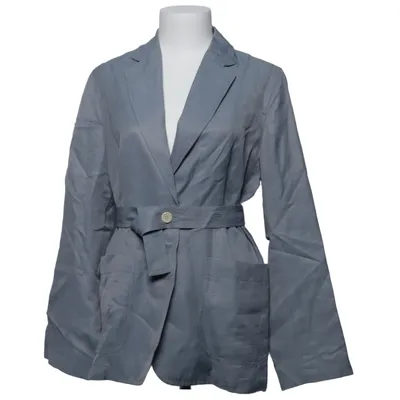 Blazer (Grå) fra Rue Blanche Linned, Viscose
