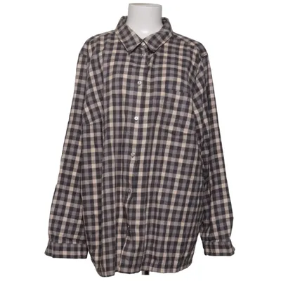 Flanellskjorta (Svart, Beige) från Ulla Popken Bomull