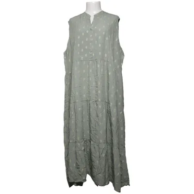 Maxi jurk (Groen, Goud) van New Collection Viscose