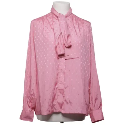 Knytblus (Rosa) från Felicia Polyester