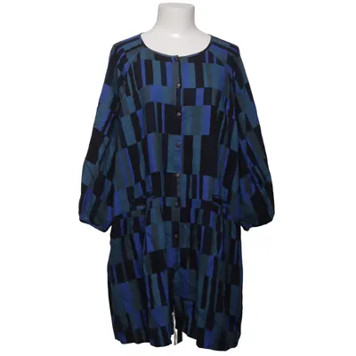 Tunika (Blau, Schwarz) von Gudrun Sjödén Leinen, Viskose