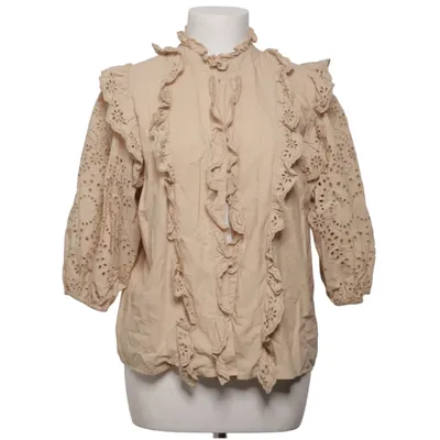 Bluse (Beige) von Notes du Nord Baumwolle