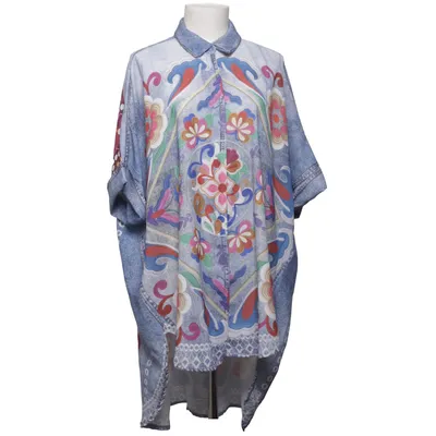 Tunika (Blå, Flerfärgad) från Zeta Otto Bomull, Polyester
