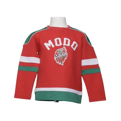 Collegetröja (Röd, Grön, Vit) från Modo Hockey Polyester