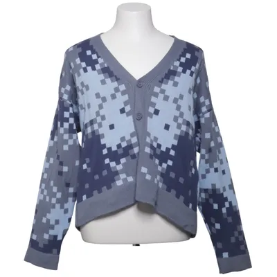 Cardigan (Blue, Gray, Multicolored) from Boohoo Man Acrylic