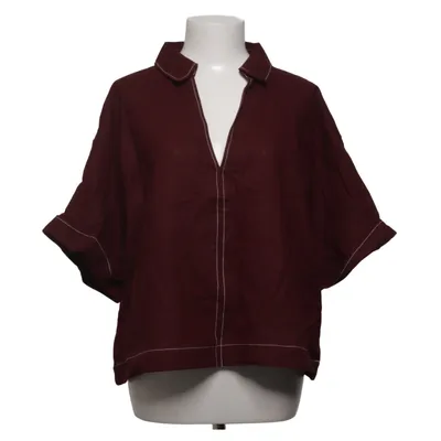Chemise à manches courtes (Rouge) de Zara Lin, Viscose