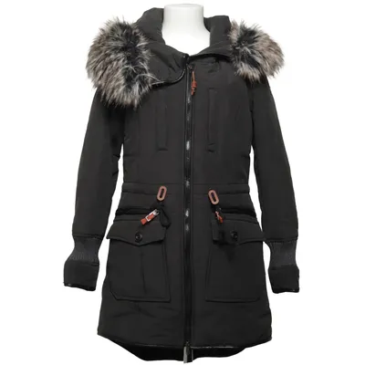 Parka (Noir) de Khujo Acrylique, Élasthane, Polyester