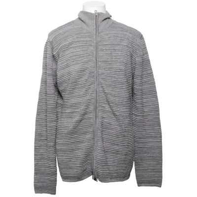 Cardigan (Gray) from Solid Acrylic, Cotton