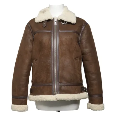 Shearlingjacka (Brun, Vit) från Livelo Polyester, Polyuretan, Viskos