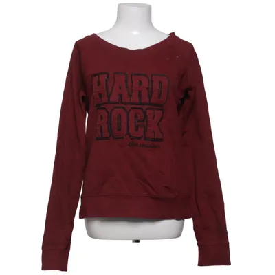 Collegetröja (Röd) från Hard Rock Cafe Bomull, Polyester