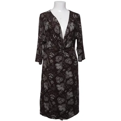 Robe (Marron, Blanc) de Tippy Élasthane, Viscose