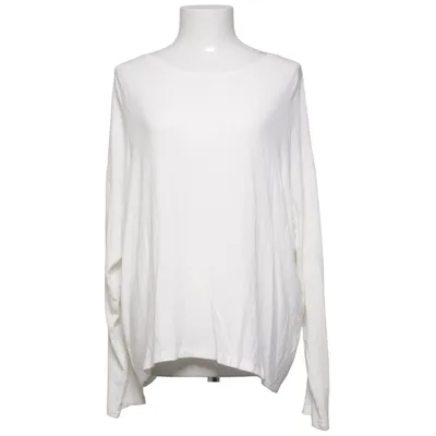 Long sleeve T-shirt (White) from Åhléns Elastane, Modal