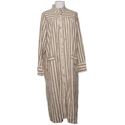 Skjortklänning (Beige, Vit) från Noa Noa Bomull, Viskos