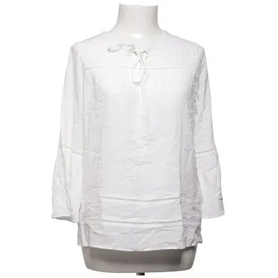 Blouse (White) from Reitmans Cotton, Elastane, Viscose