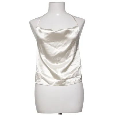 Halter neck top (Beige) from VILA Elastane, Polyester