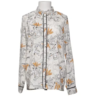 Blouse (Beige, Multicolored) from Desires Polyester