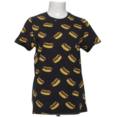 T-shirt (Sort, Gul, Rød) fra Denim Factory