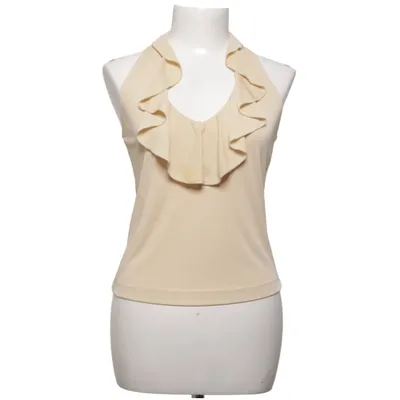 Haut dos-nu (Beige) de Even Polyester