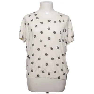 Top (White, Black) from M&S Woman Polyamide, Viscose