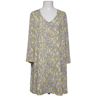 Jurk (Geel, Wit, Zwart) van Cellbes Woman Elastaan, Polyester