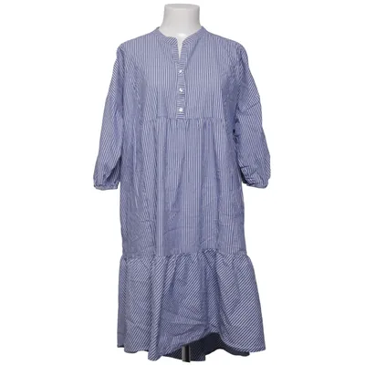 Robe chemise (Bleu, Blanc) de Culture Coton, Élasthane