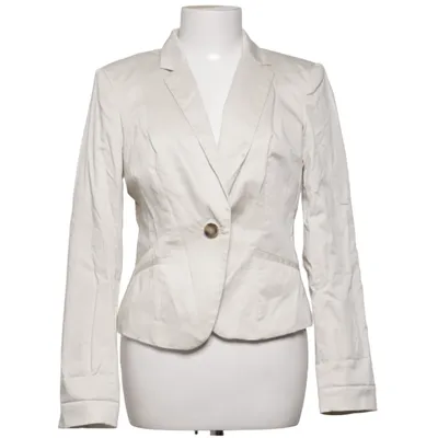 Kavaj (Beige) från H&M Bomull, Elastan, Polyester