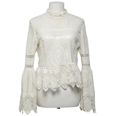 Blouse (Blanc) de White Closet Polyester