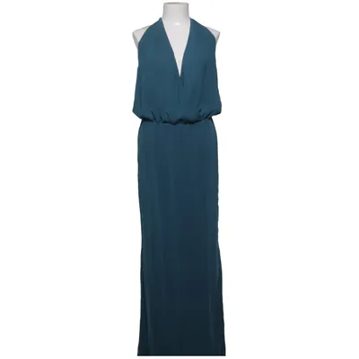 Maxi dress (Blue) from The Wardrobe Polyester, Viscose