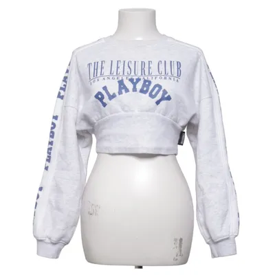 Collegetröja (Grå, Vit, Blå) från Playboy x Missguided