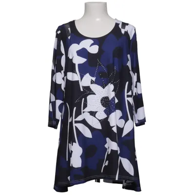 Tunika (Svart, Blå, Vit) från Al Paradise Polyester