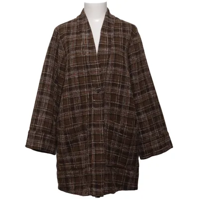 Strickjacke (Braun, Weiß) von Rue de Femme Polyester