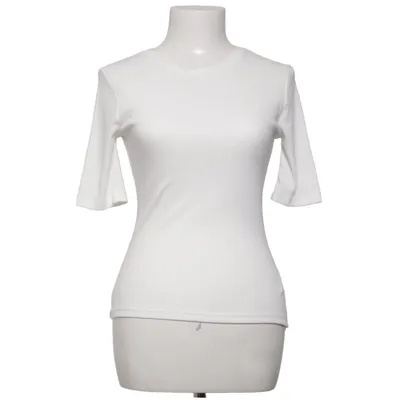T-shirt (Blanc) de NA-KD Élasthane, Polyester, Viscose