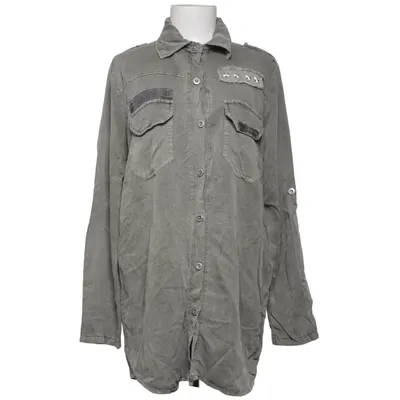 Chemise (Vert) de NT Fashion Élasthane, Viscose