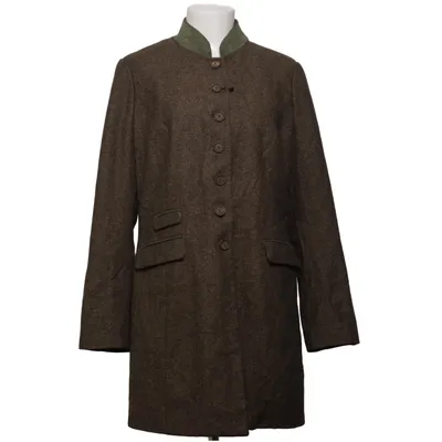 Mantel (Braun, Grün) von Kaiserjäger Polyester, Wolle