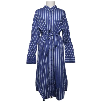 Blusenkleid (Blau, Weiß) von Studio Untold Baumwolle