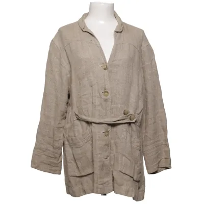 Blazer (Beige) fra Uno Danmark Linned