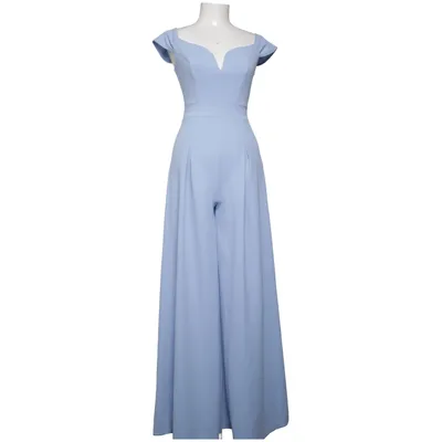 Jumpsuit (Blauw) van Wal G Elastaan, Polyester