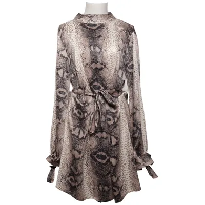 Robe (Beige, Marron, Noir) de Make Way Polyester